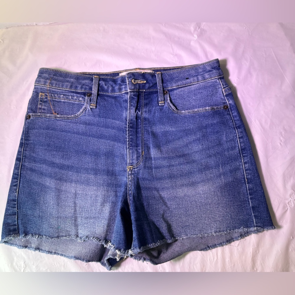 Abercrombie & Fitch Classic Blue Jean Shorts